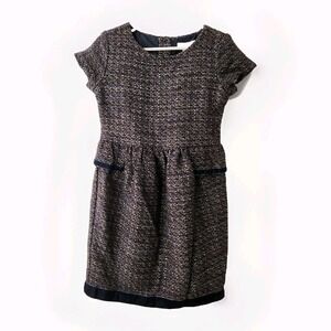 Girl's 6years JANIE and JACK Blue Metallic Boucle‎ Dress Party dressy Holiday